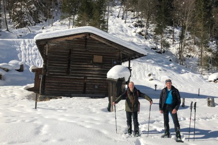 Geführte Schneeschuhwanderung mit Toni im Talschluss des Großarltales - Hüttschlag See