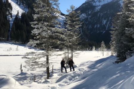 Geführte Schneeschuhwanderung mit Toni im Talschluss des Großarltales - Hüttschlag See
