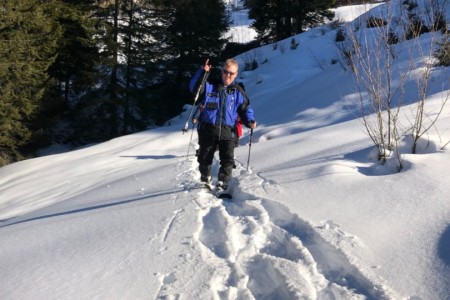 Geführte Schneeschuhwanderung mit Toni
im Gebiet der “Breitenebenalm“