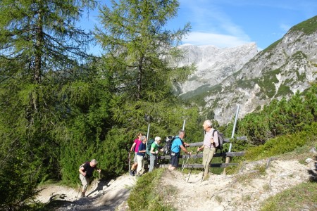 Wanderung mit Toni in Werfenweng zur Dr. Heinrich Hackelhütte