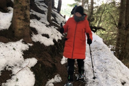 Schneeschuhwanderung zur Breitenebenalm mit Toni