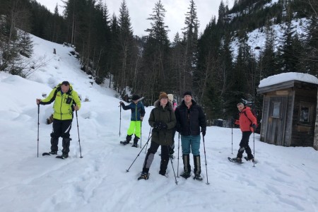 Geführte Schneeschuhwanderung mit Toni im Bereich der Breitenebenalm - Karseggalm