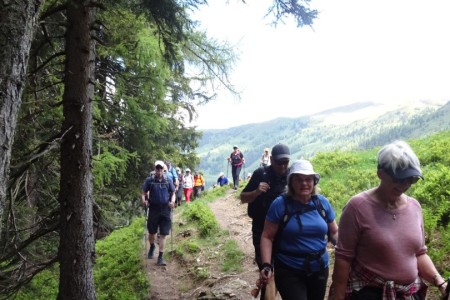 Wanderung mit Daniela zur Filzmoosalm