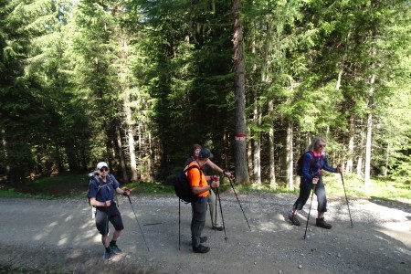 Wanderung mit Daniela zur Filzmoosalm