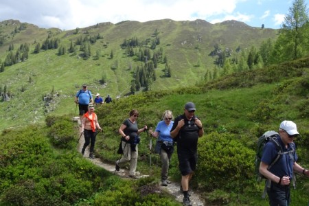 Wanderung mit Daniela zur Filzmoosalm