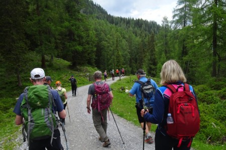 Wanderung mit Daniela zur Filzmoosalm