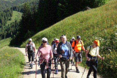 Wanderung mit Daniela zur Filzmoosalm