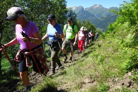 Wanderung mit Maria zur Heugathalm