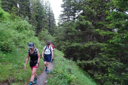 Wanderung mit Melanie und Maria zu den Draugsteinalmen