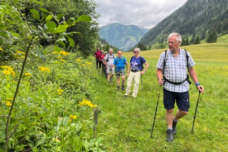 Geführte Wanderung mit Toni im Bereich der Hub Grundalm