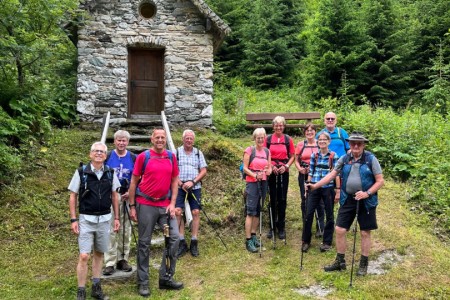 Geführte Wanderung mit Toni im Bereich der Hub Grundalm