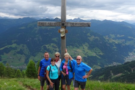 Wanderung mit Daniela zur Viehausalm