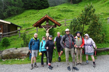 Wanderung mit Daniela zur Reitalm