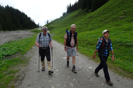 Wanderung mit Daniela zur Reitalm