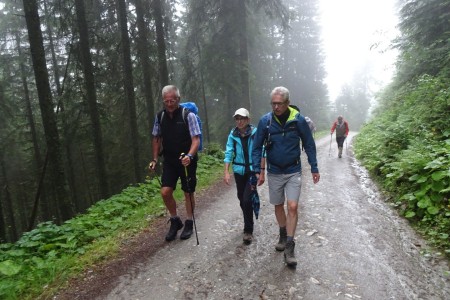 Wanderung mit Daniela zur Reitalm