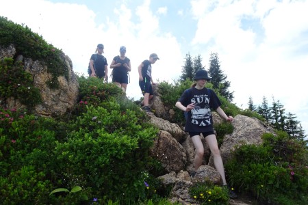 Wanderung mit Melanie zum Penkkopf