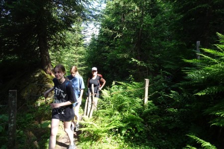 Wanderung mit Melanie zum Penkkopf