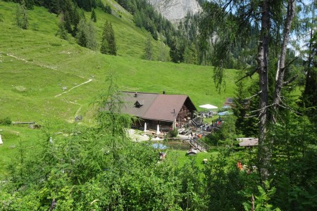 Almwanderung mit Melanie zur Niggltalalm