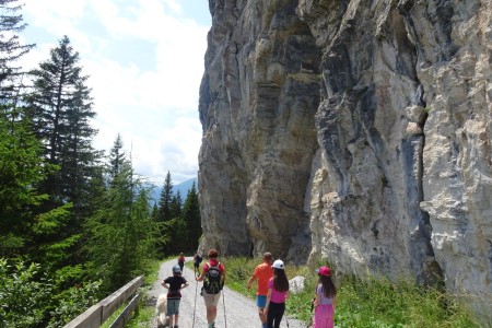 Almwanderung mit Melanie zur Niggltalalm