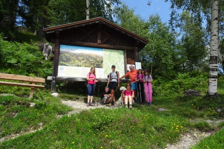 Almwanderung mit Melanie zur Niggltalalm