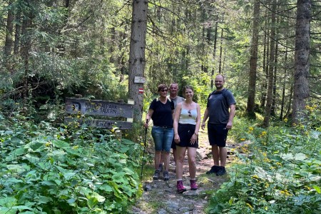 Wanderung mit Toni sen. im Talschluss von Hüttschlag