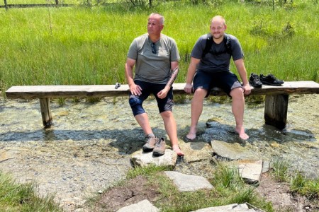 Wanderung mit Toni sen. im Talschluss von Hüttschlag