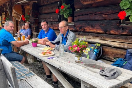 Wanderung mit Toni sen. zur Großwildalm