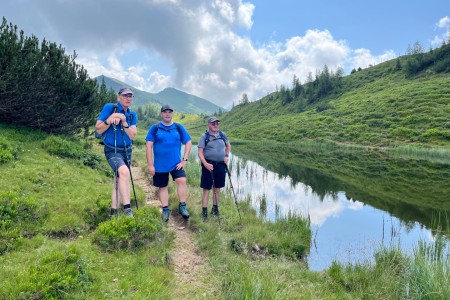 Wanderung mit Toni sen. zur Großwildalm