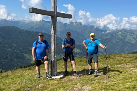 Wanderung mit Toni sen. zur Großwildalm