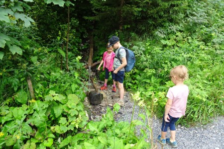 Wanderung mit Melanie zur Aigenalm