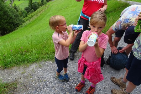 Wanderung mit Melanie zur Aigenalm