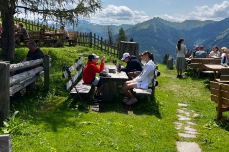 Wanderung mit Toni sen. zur Bichlalm