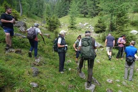 Wanderung mit Daniela zur Niggeltalalm