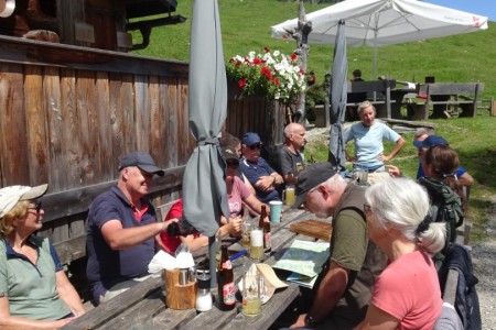 Wanderung mit Daniela zur Niggeltalalm