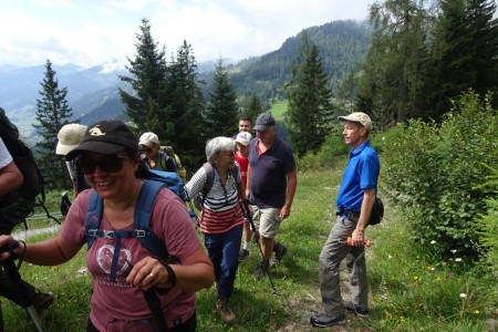 Wanderung mit Daniela zur Niggeltalalm