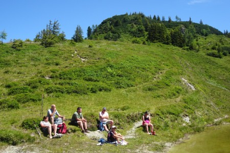 Wanderung mit den beiden Marias zu den Paarseen