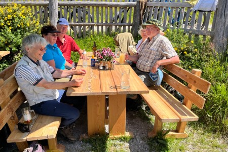 Almwanderung mit Toni zur Maurachalm