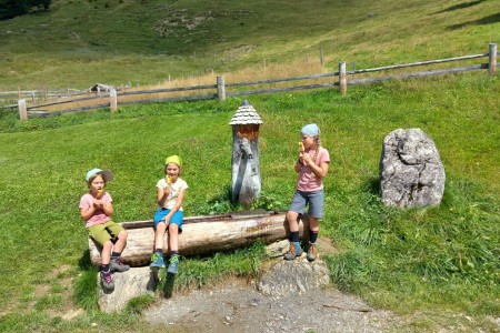 Wanderung mit Daniela zur Karseggalm