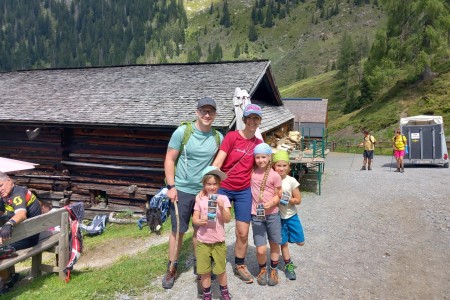 Wanderung mit Daniela zur Karseggalm