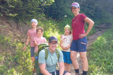 Wanderung mit Daniela zur Karseggalm