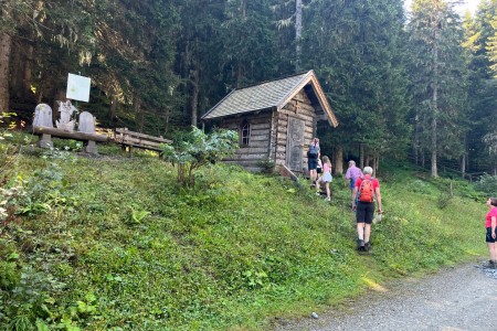 Wanderung mit Toni sen. zur Maurachalm