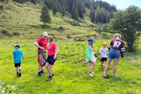 Wanderung mit Toni sen. zur Maurachalm