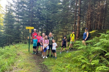 Wanderung mit Toni sen. zur Maurachalm