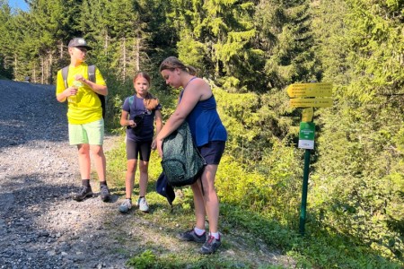 Wanderung mit Toni sen. zur Maurachalm