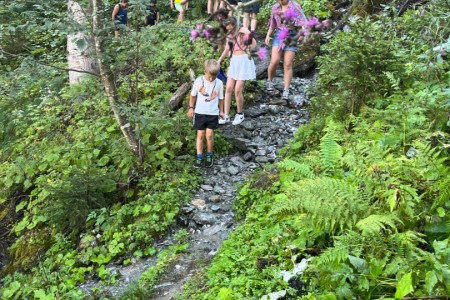 Wanderung mit Toni sen. zur Maurachalm