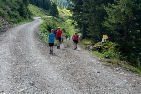 Wanderung mit Toni sen. zur Maurachalm