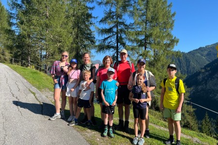 Wanderung mit Toni sen. zur Maurachalm