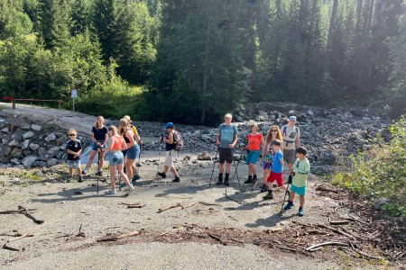 Wunderschöne Wanderung im Bereich der Breitenebenalm mit Toni sen.