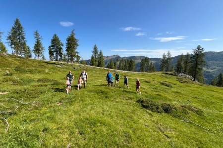 Wunderschöne Wanderung im Bereich der Breitenebenalm mit Toni sen.