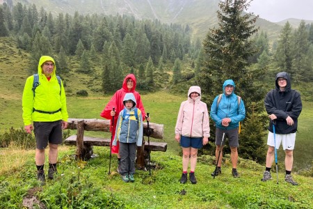 Wanderung mit Toni sen. zur Filzmoosalm